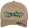 Rick and Morty Offizielles Lizenzprodukt Flexfit Cap (Khaki), Klein/Mittel