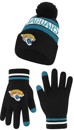 Ultra Game Offizielle Super weiche Winter Beanie Mütze für Erwachsene NFL mit warmen Touchscreen Handschuhe