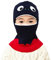 Kapuzenschal Kinder Schalmütze, Baby Jungen Mädchen Mütze Schal Set Winter Niedlich Dinosaurier Beanie Strickmütze Kleinkind Schlupfmütze Gesichtswärmer für Fahrrad Skilaufen für Baby 1-5 Jahre,Blau
