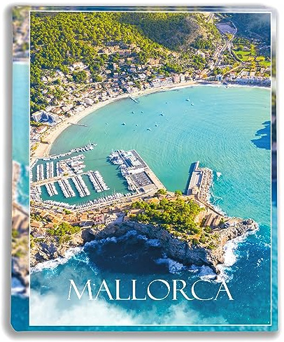 Urlaubsfotoalbum 10x15: Mallorca, Fototasche für Fotos, Taschen-Fotohalter für lose Blätter, Urlaub Mallorca, Handgemachte Fotoalbum