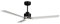 Ventilador de techo LedSULION 2183398 ANNENegro/Blanco