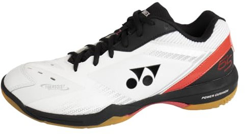 YONEX Power Cushion 65 Z Badmintonschuhe für Herren, weiß / rot, 40 EU