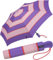Esprit Taschenschirm Easymatic Light Auf-Zu Automatik Collegiate Stripe - deep Lavender
