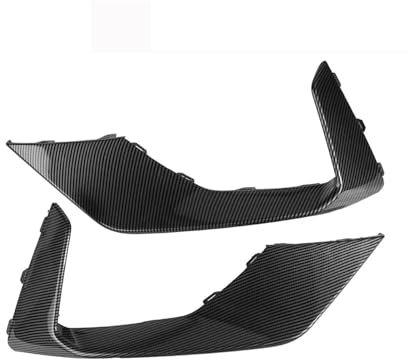 2 Stück Nebelscheinwerfer-Abdeckung Auto-Nebelscheinwerfer-Abdeckung Zierleiste Für F&ord Für Focus MK4 ST 2019 2020 2021 Autozubehör (Color : Carbon Look)