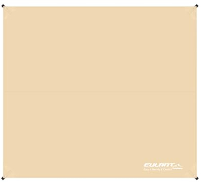 EULANT Lona para Tienda de Campaña Apagón Tiendas de Familiares, Impermeable Toldo Suelo para Camping, Picnic, Playa, Senderismo, 2.3x2.6m