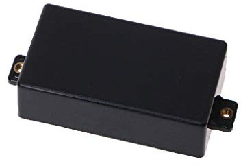Humbucker-Tonabnehmergehäuse aus Kunststoff, mattschwarz, versiegelt, für E-Gitarre, abgedichtete Humbucker-Abdeckung, Gitarren-Tonabnehmer, Tonabnehmer, Abdeckungen für Humbucker, 7 Saiten