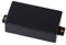 Humbucker-Tonabnehmergehäuse aus Kunststoff, mattschwarz, versiegelt, für E-Gitarre, abgedichtete Humbucker-Abdeckung, Gitarren-Tonabnehmer, Tonabnehmer, Abdeckungen für Humbucker, 7 Saiten