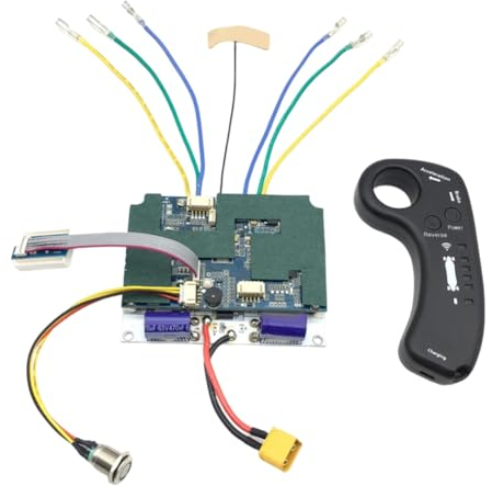 SOFORFREEM 10S 24/36 V Doppelriemen-Nabenmotor ESC 2,4 G Motor Fernbedienung Skateboard Longboard Controller (für Gürtel)