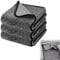 Mxlfdc Bathroom Drying Cloth,40x60cm Microfiber Towel,Bathroom Cleaning Cloth for Car Detailing,Hair,Bath,Shower,Window,Gym,Travel,Bathroom (3 Pieces)