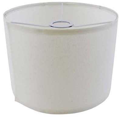 Lampenschirm aus Leinen für Stehlampen Tischlampenschirme feine Leinen Lampenschirmbezüge abnehmbare waschbare Trommel Lampenschirme für Nachttischlampen Tischlampen 7,86 x 7,86 x 7,07 Zoll Beige