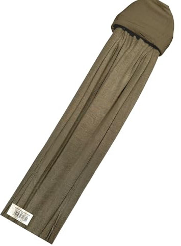 100% Baumwolle Cotton Hijab Jersey Kopftuch Frauen Premium (Waldgrün #18)