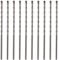 10 Pack Of 5mm x 150mm Long TCT Masonry Drill Bits – For Concrete, Brick, Stone, Porcelain Ceramic Tiles Plastic Wood – Masonry Drill Bits Set For Standard Rotary Drills & Hammer Drills (NOT SDS)