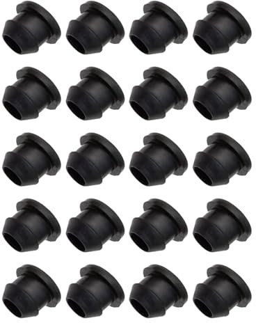 ​KEMUZ 20x Topfträgergummis für Dometic Gasherd – Hochtemperatur-Silikon Gummipuffer (5mm), Kompatibel mit Smev/Thetford, Wohnmobil & Caravan Ersatzteile