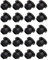 KEMUZ - 20 Pcs Soportes de Goma para Hornillos de Autocaravana | Accesorios Caravana | Compatible con Dometic, Smev, Thetford | 5mm, Antideslizante, Resistentes a 300°C