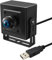 Hotpet 5MP USB Camera with 180 Degree Fisheye Lens 1080P 30FPS Webcam Aptina MI5100 Wide Angle Security Camera with Aluminum Mini Case Industrial Webcamera for Machine Vision Robotics