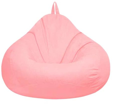 Sacco Pouf - Wasserdichter Sitzsack für drinnen & draußen, bequeme Lounge Sitzgelegenheit für Wohnzimmer, 100 x 120 cm Bodenkissen