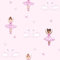 Holden Decor Make Believe Ballerina Pink Wallpaper 12460 - Kids Childrens