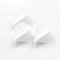 CUESOUL TERO AK4 White Dart Flights Standard, 3er-Set