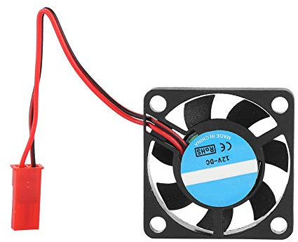 ASHATA Ventilador 12V 30 * 30 * 7 mm, Impresora 3D Hotend Cooler Fan PH2.0 2Pin Cooling Fan, Mini Fan 12V Motor Cooling Fan Cooler Fan para Impresora 3D