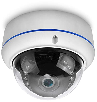 DCSEC 5MP 4MP 1920P 4-in-1 Telecamera 180 gradi grandangolare di Sicurezza CCTV AHD/TVI/CVI/CVBS Analogica Resistente Telecamera di Sorveglianza Dome 5.0MP per Interni/Esterni