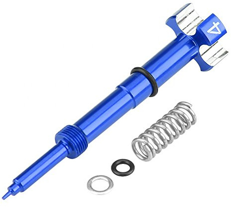 Motorrad Luft Kraftstoff Gemisch Schraube, Keenso FCR Vergaser Gemisch Einstellschraube (Blau)
