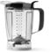 NutriBullet Jarra de licuadora (64 onzas), plástico, Transparente/Negro