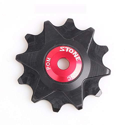 Stone Umlenkrolle für Fahrrad Pom NSK Kugellager Jockeys MTB Rennrad schmal breit Deeth Jockey 10T 12T 14T 16T, Robust, 16T