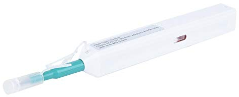 Akozon en Fibre Optique Cleaner connecteur Extrémité Visage Stylo de Nettoyage pour Fibre Optique Nettoyeur de Fibre Optique Outil de Nettoyage Balayage/Rotation en Microfibre