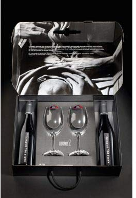 vinos habla del Silencio 2 botellas más 2 copas de riedel en estuche para regalo