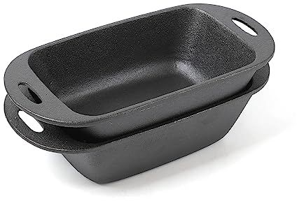 HAWOK Cast Iron Bread Maker Loaf Pan