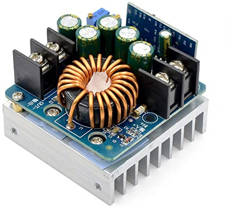 DONGKER SZ-BK0612 Modulo Step Down, DC-DC 10.5V-60V a 0-45V Buck Modulo di Alimentazione 400W Stabilizzatore di Tensione Elettronico