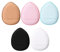 WLLHYF 5 Stück Mini-Schwämme Puderquaste Fingerquaste Dreieck Weiche Make-up Puderquaste für Mineralpuder Kosmetik Lose Puder Nass Trocken Foundation Weihnachten Kostüm Festival Beauty Tool(5 Stück)