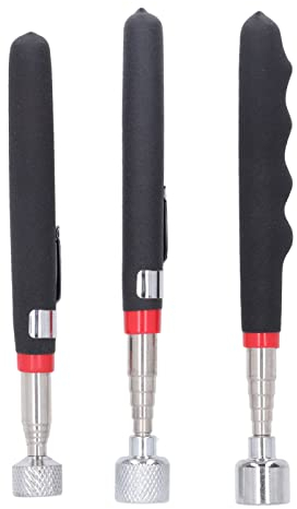 3pcs Telescoping Magnetic Pickup Tool Magnet Stick Gadget 10LB 15LB 20LB for Garage Factory