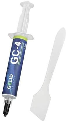 Gelid Solutions GC-4-10g Pâte thermique pour dissipateur thermique | Conductivité thermique maximale | Facile à utiliser | Non caustique