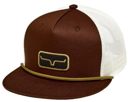 Kimes Ranch Verstellbare Snapback Trucker Caps Workhard Trucker Cap, Tabak, Einheitsgr��e