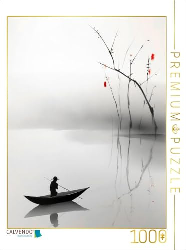CALVENDO Puzzle Morgenstille | 1000 Teile Lege-Größe 64 x 48 cm Foto-Puzzle für glückliche Stunden