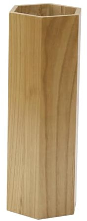 TSLVTA Porte-Parapluie en Bois, Multifonction, Robuste, Seau de Rangement pour Parapluie Domestique, Bureau Intérieur, Bois, Classique
