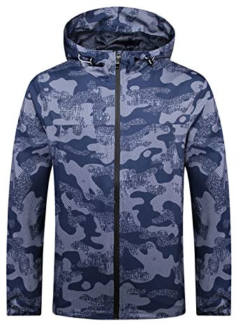 Generisch Herren Jacke Leichte Freizeit Übergangsjacke Langarm Sommer Bomberjacke Outdoor Sportjacke Winterjacke Herren 3 In 1 Outdoor Fleecejacken Für Herren Winter 3 In 1 Jacke Herren XL
