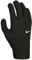 Nike Swoosh Knit Stoffhandschuhe Gloves Handschuhe (Black, L-XL)