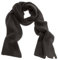 Deha - Schal SOFT SCARF aus Wolle, schwarz (240 cm)