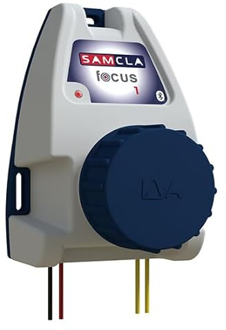 Programmatore di irrigazione SAMCLA Focus 1 zona Bluetooth | 2 batterie AA | Attivazione manuale | Ingresso sensore | Fino a 3 anni di autonomia