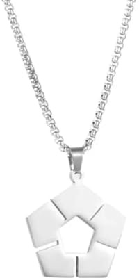 Sopodbacker Halskette Ketten Schmuck Herren Frauen Anhänger Necklace Blue Lock Fußball Halsketten Frau Kreative Paare Kette Cosplay Collier