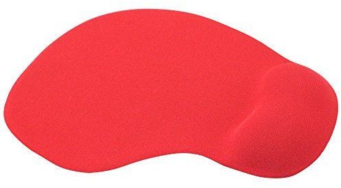 Accessotech Comfort Wrist Gel Rest Support Mat Mouse Mice Pad Computer PC Laptop Soft (Red)