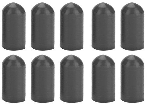 leise Drumsticks,drumstick mit Plastik vorne,Silent Tips Drumstick Practice Tips, 10 Stück Silikon Drumstick Silent Practice Tipps Percussion Zubehör