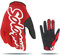 SOLO QUEEN Handschuhe für SIM Racing | Karting | ATV | alle Lenkrad Games | Kunstleder (Rot,M)