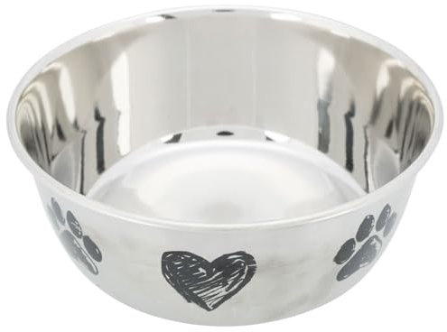 Trixie Futternapf, Edelstahl, 2,0 l/Ø 20 cm