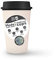 Circular Now Cup - 12oz/340ml Reusable Coffee Cup Made from Recycled Single Use Cups. (Cream & Cosmic Black)