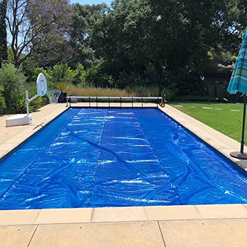 Store Enrouleur Couverture de Piscine Solaire Rectangulaire/carrée avec Œillets, Bâche de Couverture Chauffante À Bulles, pour Les Piscines Enterrées, Piscines Gonflables (Size : 2m x 6m(6ft×19ft))