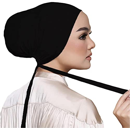 ARTOCT Damen Kopftuch, Untertuch Hijab Tube, verstellbare islamische muslimische Unterschal Hijab mit Tie-Back-Verschluss Frauen