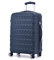 CMY Lightweight 4 Wheel ABS Hard Shell Travel Trolley Luggage Suitcase Set, Medium 24 Hold Check in Luggage (Navy)